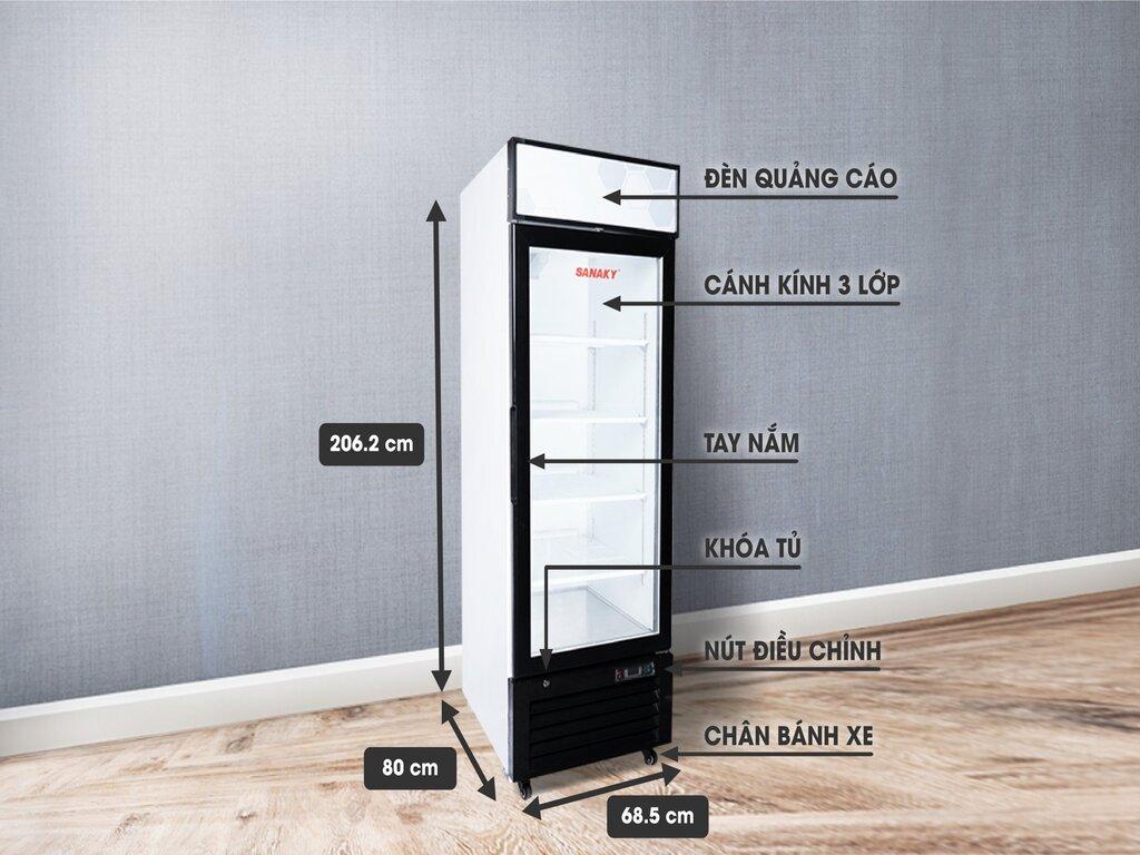 Có Nên Chọn Tủ Đông Đứng Mặt Kính Không ?