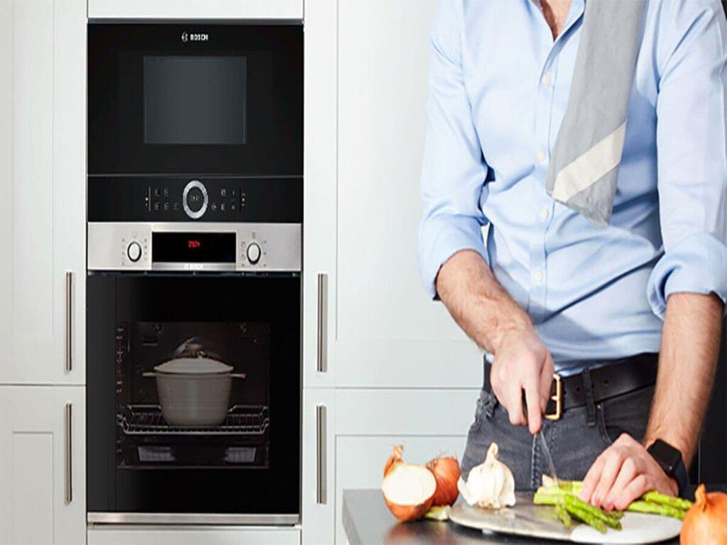 lò vi sóng Bosch kết hợp nướng