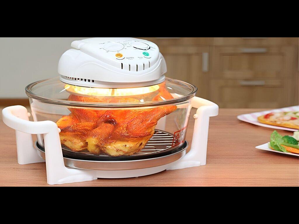 nướng bánh mì bằng lò nướng thủy tinh