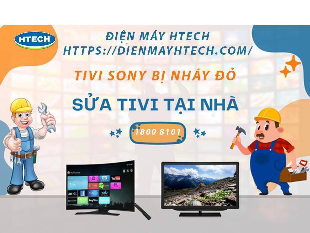 Tivi Sony nháy đỏ có nghiêm trọng. Liên hệ sửa tivi Sony tại nhà 24/7