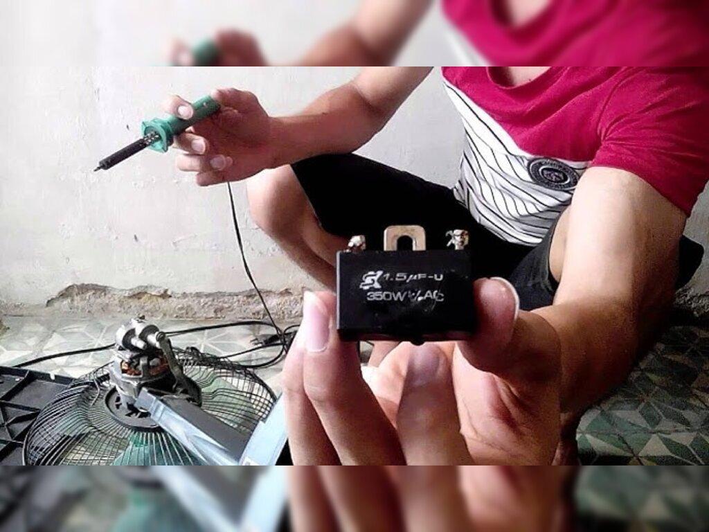 Tụ điện trong quạt bàn là gì?