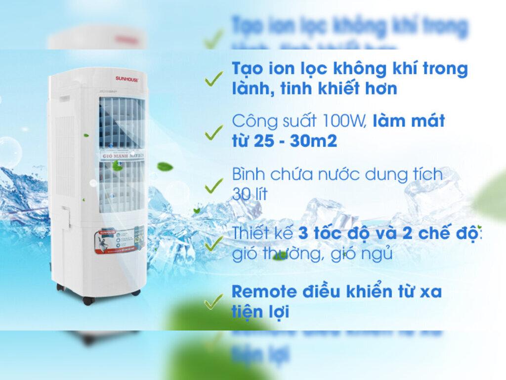 Quạt điều hòa Sunhouse SHD7723 100W