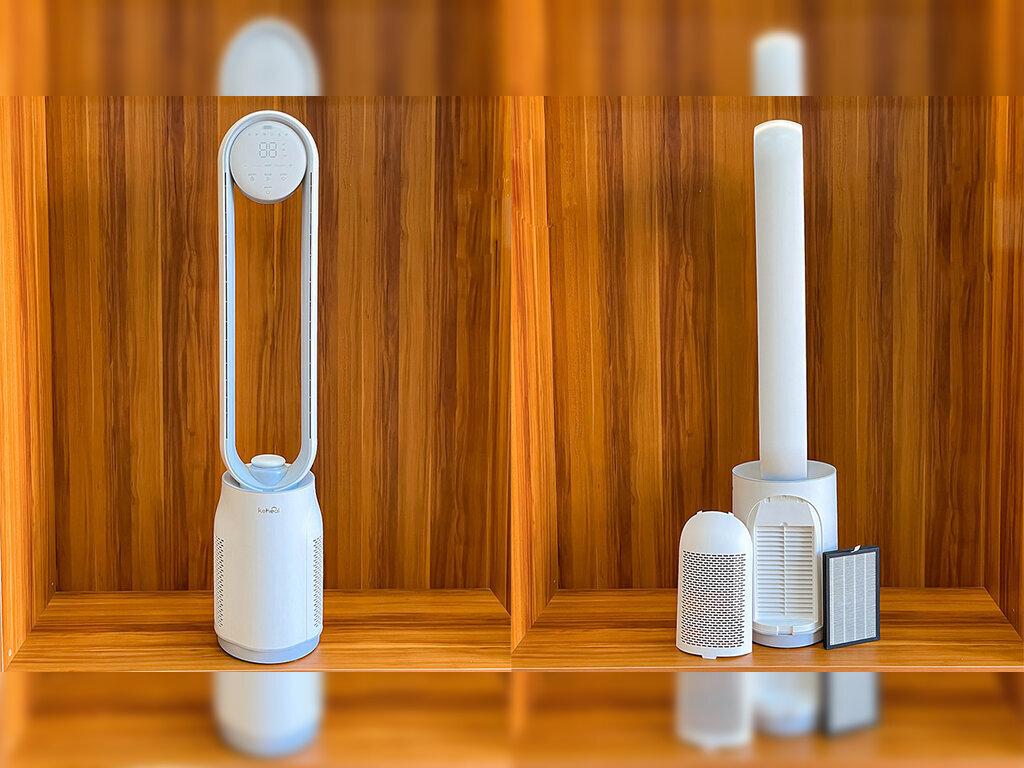 Các mẫu quạt không cánh Xiaomi kết hợp lọc không khí khử mùi khử khuẩn