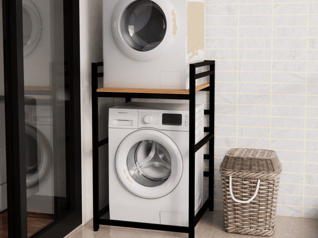 Kệ để máy giặt và máy sấy: Tối ưu không gian và tiện nghi cho gia đình