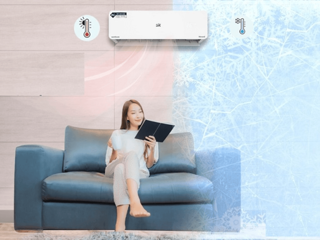 Lựa chọn công suất điều hòa 2 chiều phù hợp với không gian sống