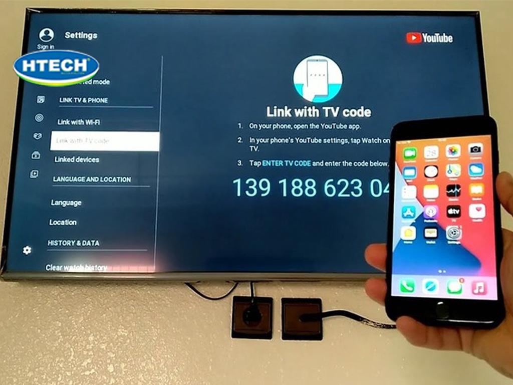 Cách lấy mã tivi, kết nối điện thoại với tivi chỉ 1 nốt nhạc