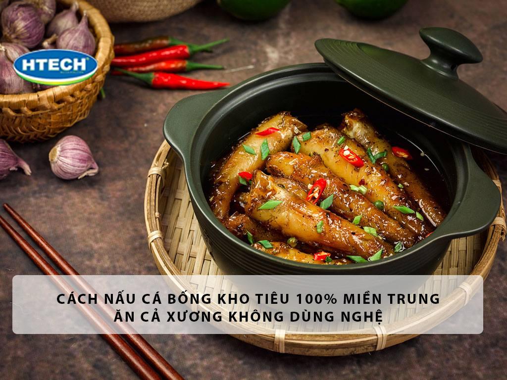 Cách nấu cá bống kho tiêu 100% miền Trung ăn cả xương KHÔNG dùng nghệ