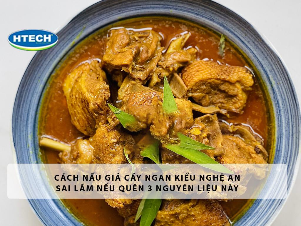 Cách nấu giả cầy ngan kiểu Nghệ An sai lầm nếu quên 3 nguyên liệu này