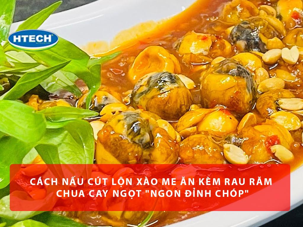 Cách nấu cút lộn xào me ăn kèm rau răm chua cay ngọt "ngon đỉnh chóp"