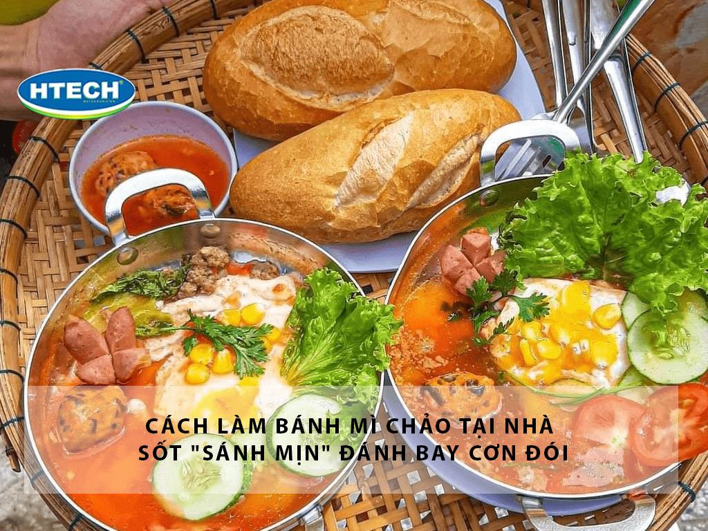 Cách làm bánh mì chảo tại nhà sốt "sánh mịn" đánh bay cơn đói