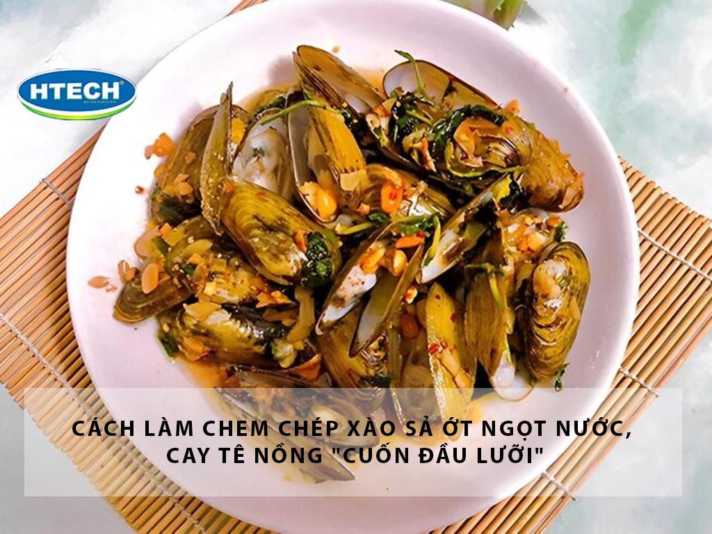 Cách làm chem chép xào sả ớt ngọt nước, cay tê nồng "cuốn đầu lưỡi"