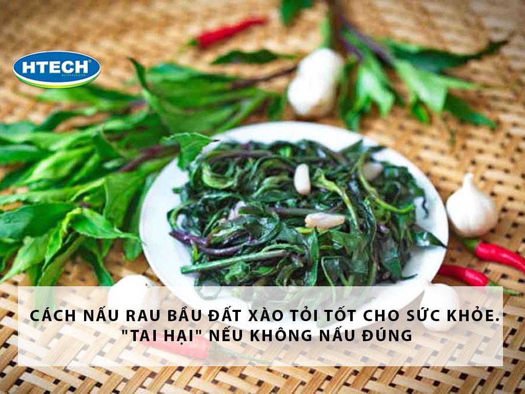 Cách nấu rau bầu đất xào tỏi tốt cho sức khỏe. "Tai hại" nếu không nấu đúng