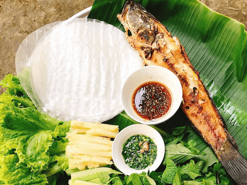 nuong-ca-loc-bang-chao