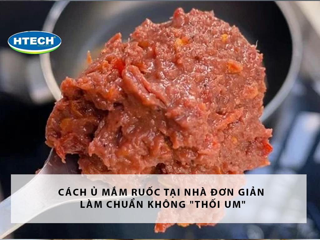 Cách ủ mắm ruốc tại nhà đơn giản làm chuẩn không "thối um"