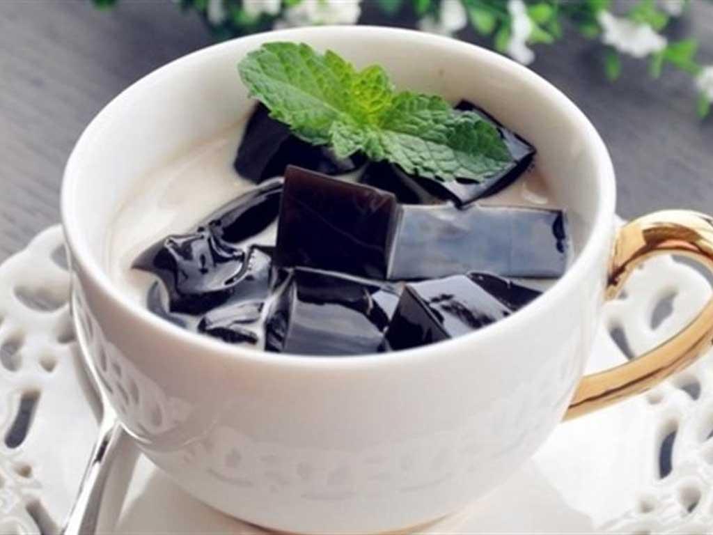 Cách làm sương sáo sữa tươi "dân Gym siêu mê" mát lạnh