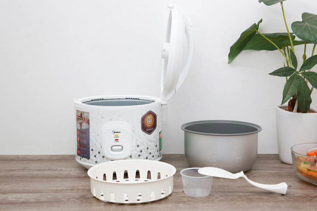 Nồi cơm điện 1L Midea MR-CM1025-1