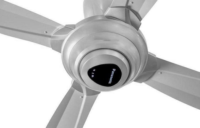 Quạt trần 4 cánh Panasonic F-56MZG-S-bạc-có điều khiển-ti40-Malaysia-2