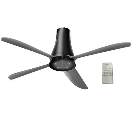 Quạt trần 4 cánh Mitsubishi C56-RW4 CY-xám đậm-có điều khiển-Thailand-4