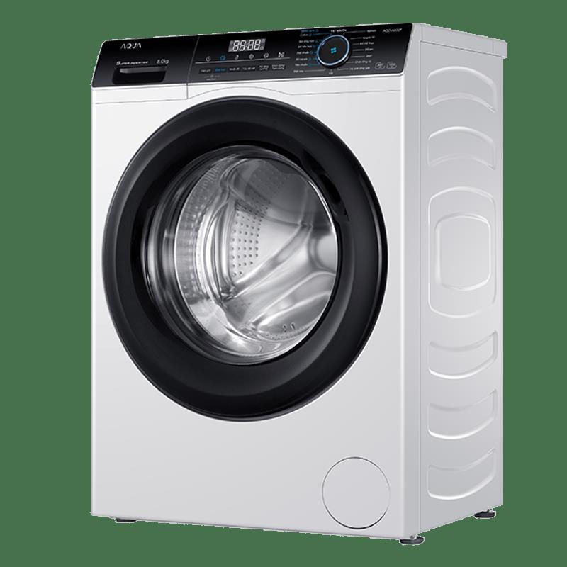 Máy giặt lồng ngang Aqua Inverter 8Kg AQD-A800F.W-4