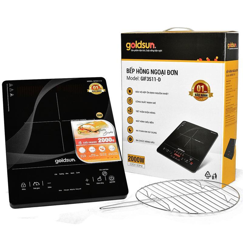 Bếp hồng ngoại cảm ứng Goldsun GIF3511-1