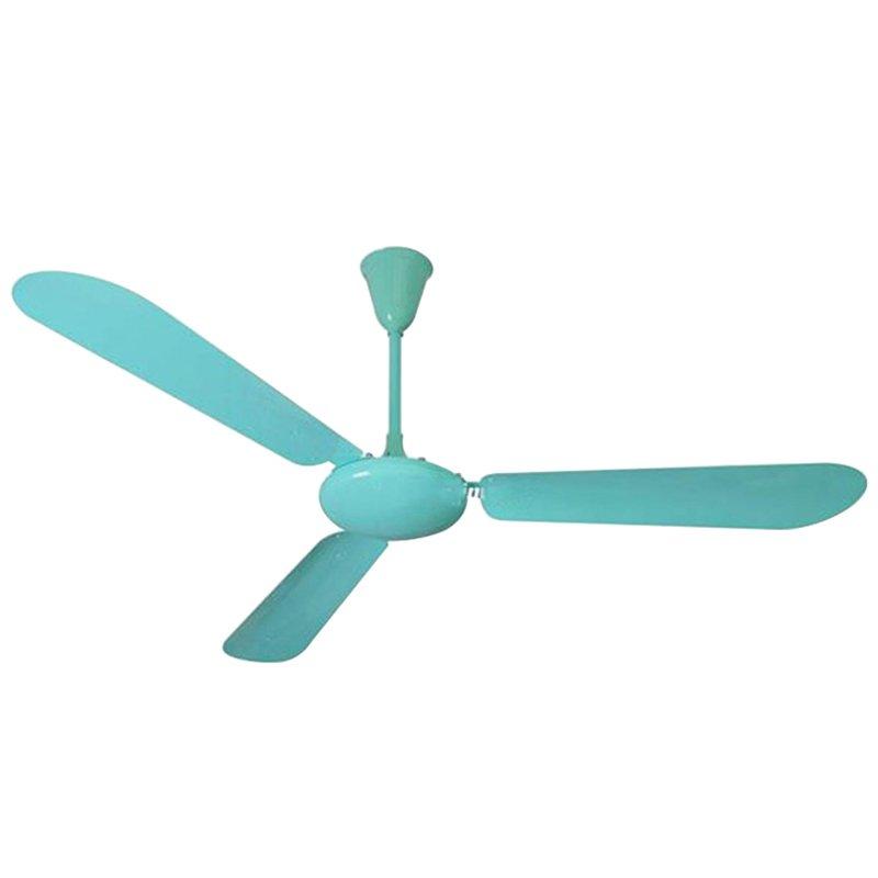 Quạt trần 3 cánh điện cơ 43cm QT1400-S-xanh