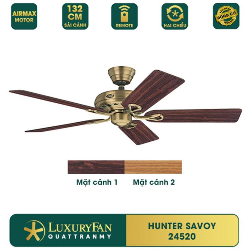 Quạt Trần Luxuryfan Hunter Savoy 24520