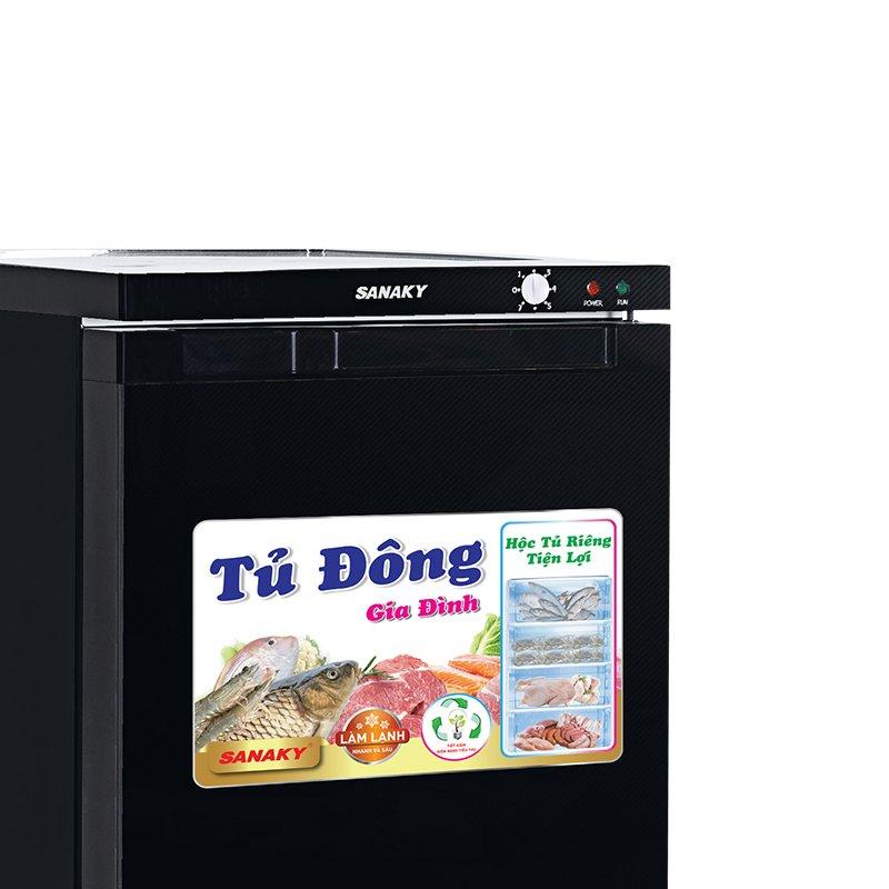 Tủ đông đứng Sanaky 118L VH-160K-3