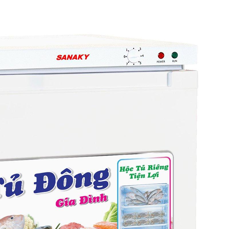 Tủ đông đứng Sanaky 118L VH-160VD-3