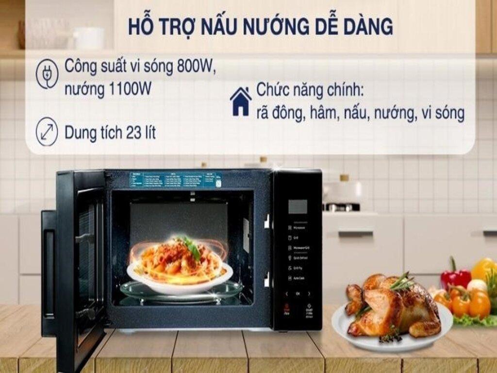 Lò vi sóng nướng đối lưu Samsung có tốt không
