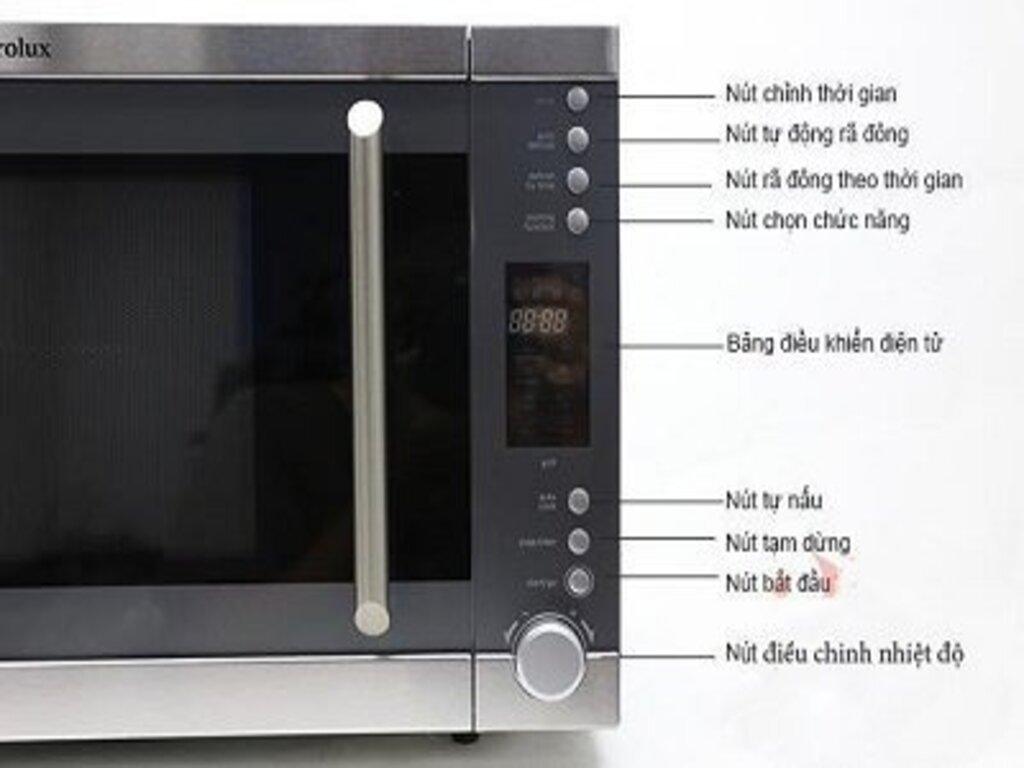 hướng dẫn sử dụng lò vi sóng electrolux