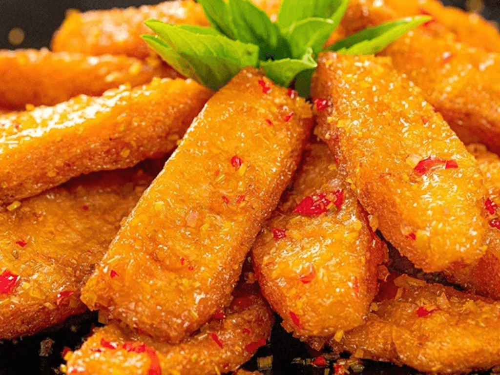 Chiên sườn non chay bằng nồi chiên không dầu - Lựa chọn hoàn hảo cho bữa cơm chay