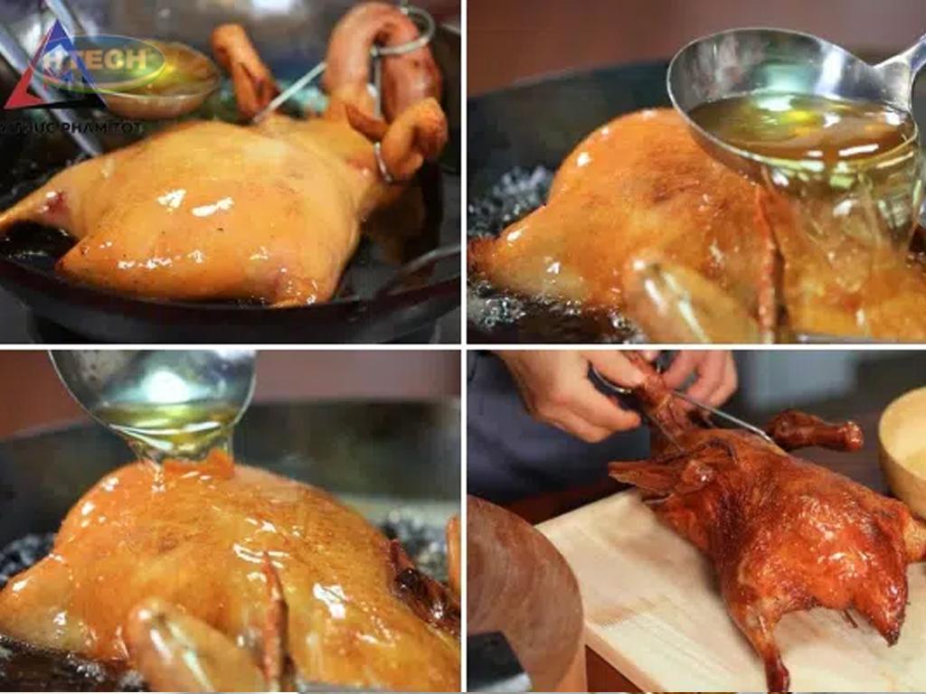 Chien-thit-vit-trong-chao-lon-ngap-dau