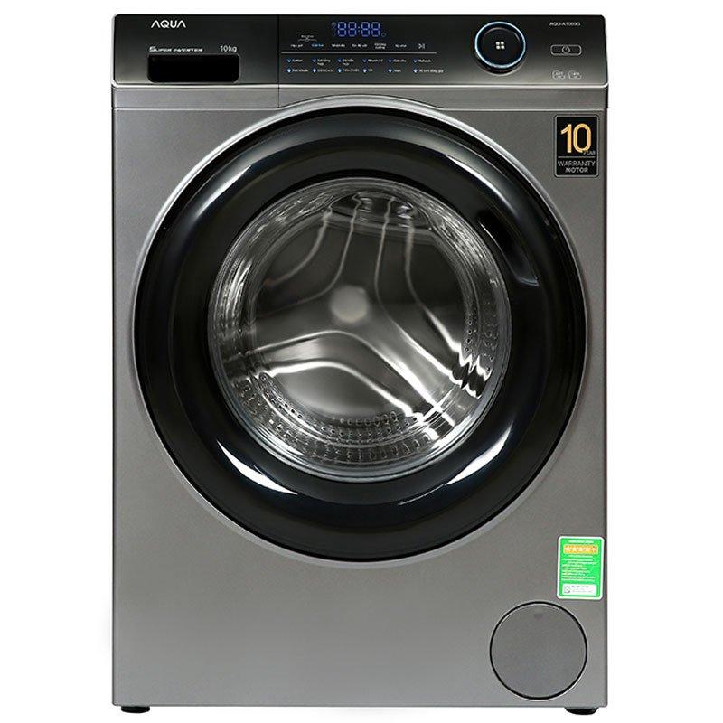 Máy giặt lồng ngang Aqua Inverter 10Kg AQD-A1000G.S