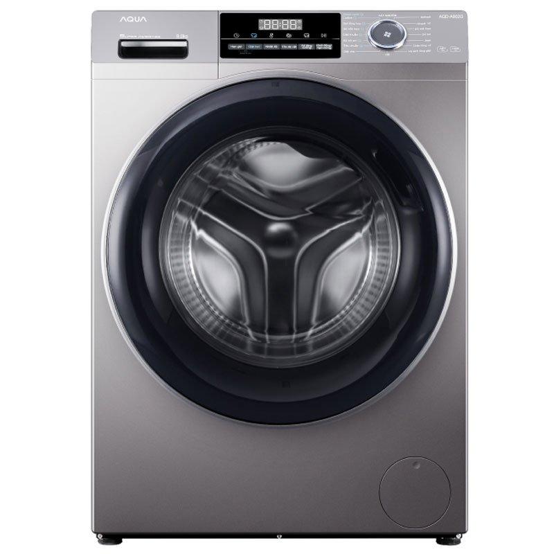 Máy giặt lồng ngang AQUA Inverter 8Kg AQD-A802G.S-0