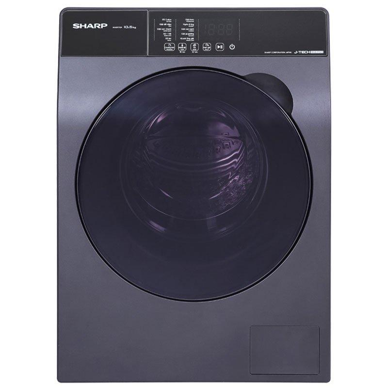 Máy giặt lồng ngang Sharp Inverter 10.5Kg ES-FK1054SV-G