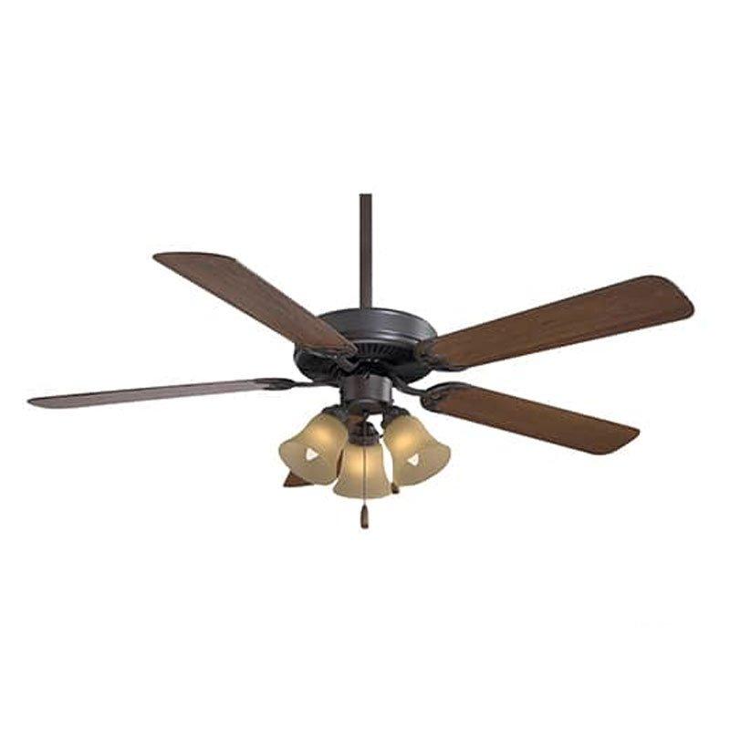 Quạt Trần Đèn Luxuryfan 5 Cánh Minka Aire CONTRACTOR ORB F647-25XP-ORB